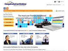 Tablet Screenshot of corporatecaronline2.com